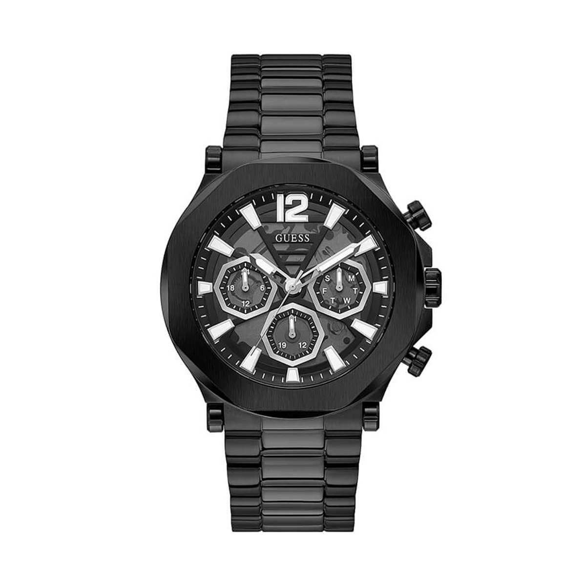MONTRE GUESS HOMME EDGE M.FONCTION ACIER